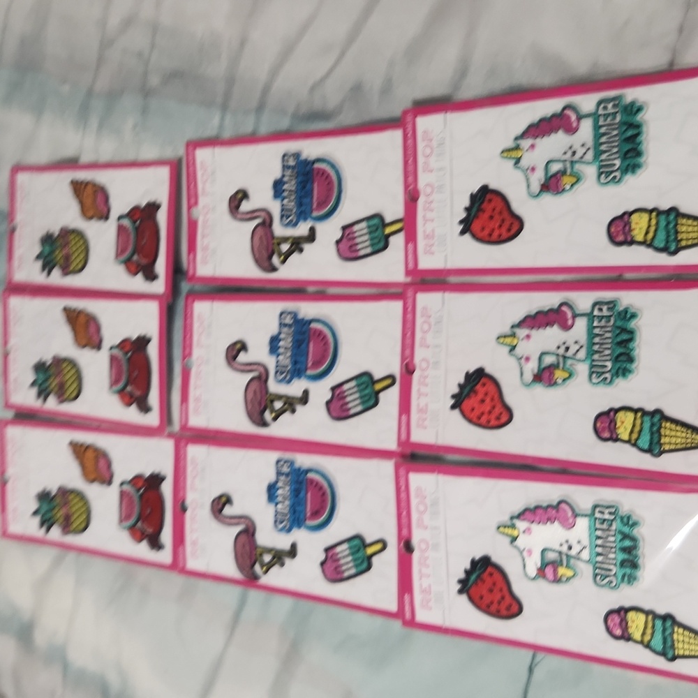 NWT Bundle of Iron-On Summer Fun